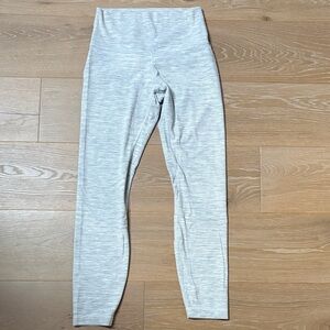 Lululemon align Size 6 Gray Leggings.